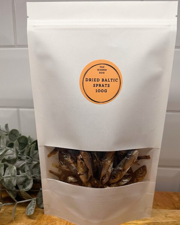 Dried Baltic Sprats - 100g (New supplier, Sprats are smaller than usual)