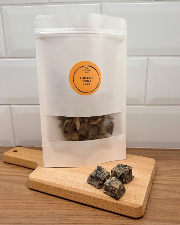 Fish Skin Cubes 100g
