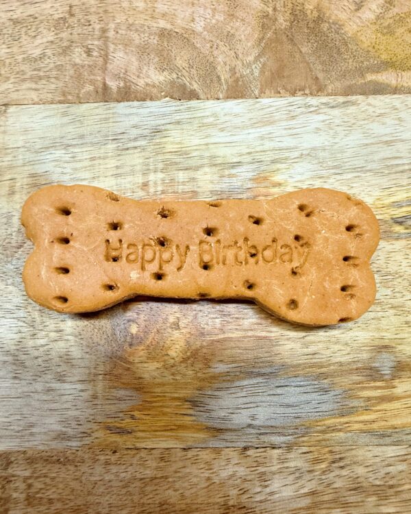 Peanut Butter Birthday Bone