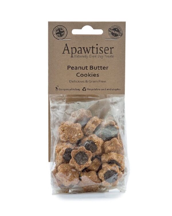 Peanut Butter Flower Biscuits 100g
