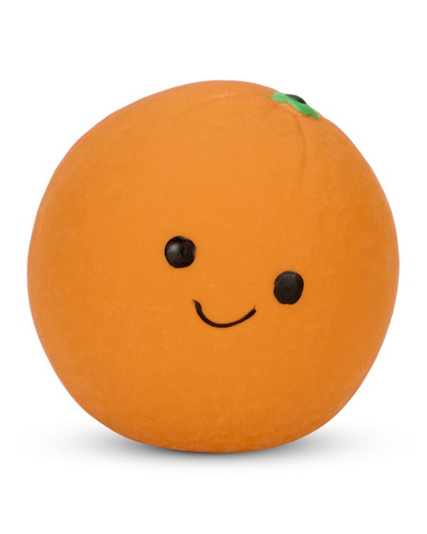 Orange Latex Dog Toy