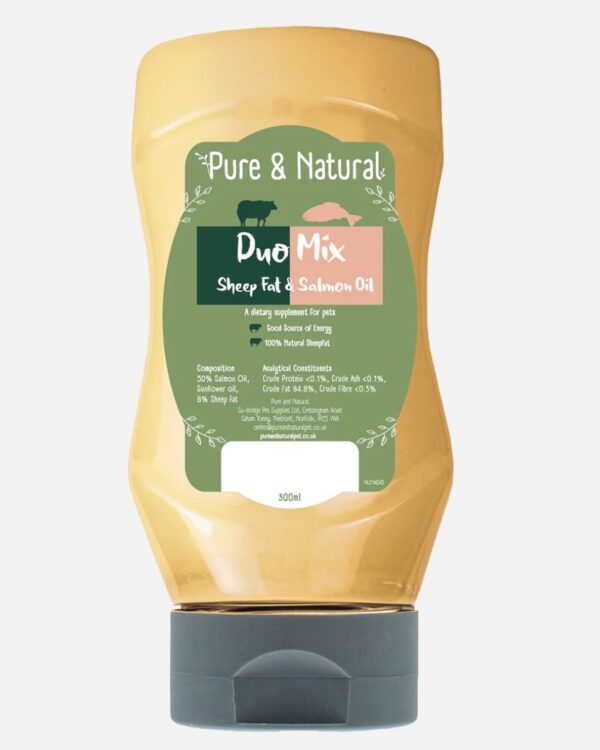 Duo Mix - Sheep Fat & Salmon Oil -300ml