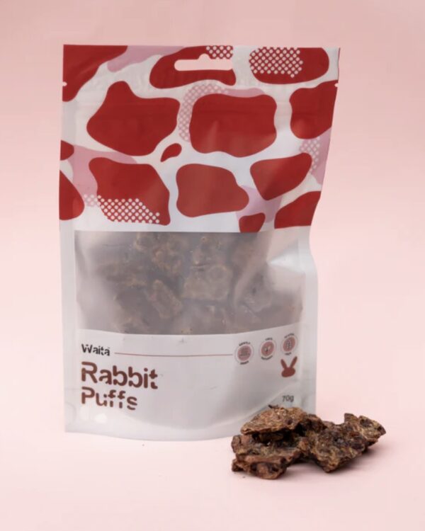 Air Dried Rabbit Puffs 70g