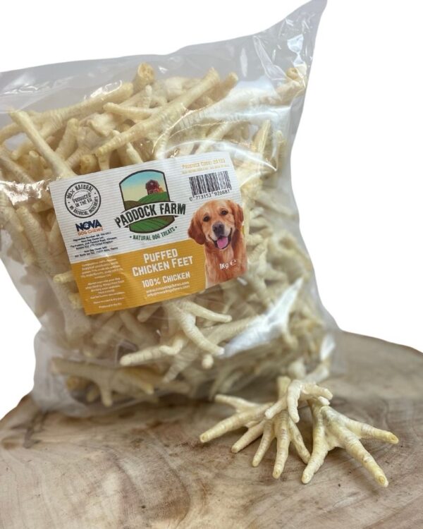 Puffed Chicken Feet 1kg