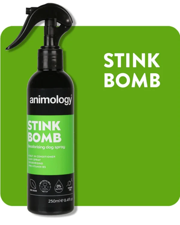 Stink Bomb Deodorising Dog Spray 250ml