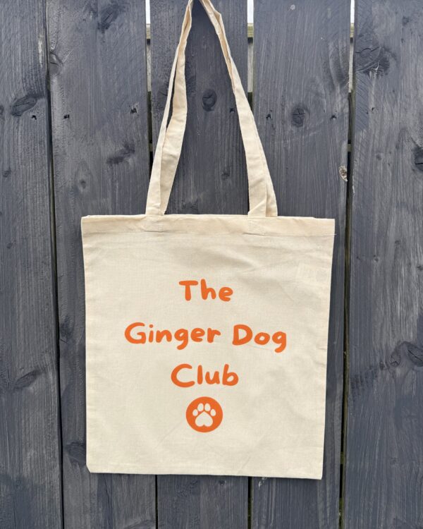 “The Ginger Dog Club” Tote Bag
