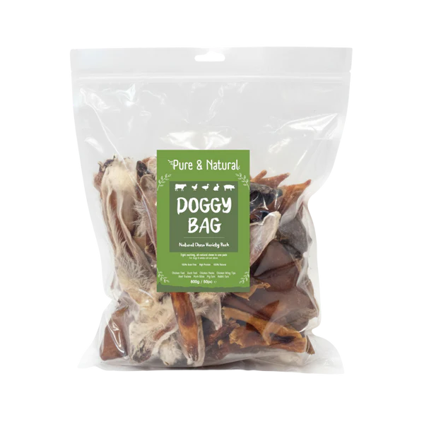 Doggy Bag Natural Chew Variety Pack