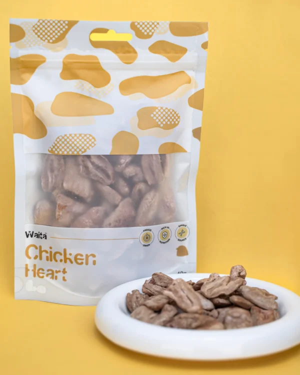 Freeze Dried Chicken Hearts 40g