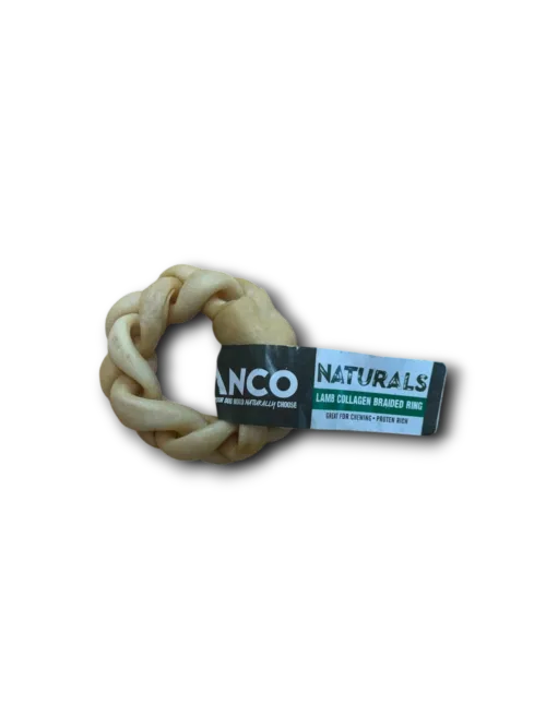 Lamb Collagen Braided Ring
