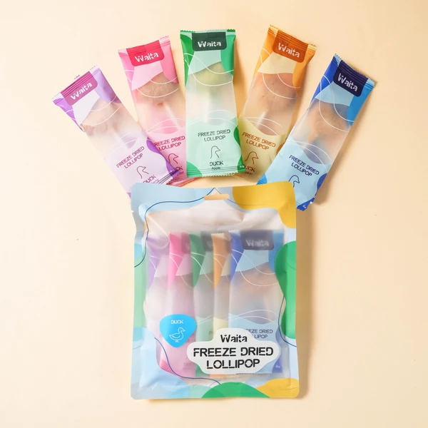 Freeze Dried Duck Lollipops - 5 Pack